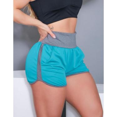 Imagem de Short Feminino Esportivo Running com Bolso - Fitmoda-Feminino