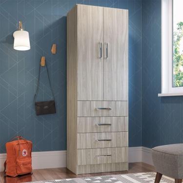 Imagem de Roupeiro 2 Portas Infantil Em Mdp Percasa Fresno