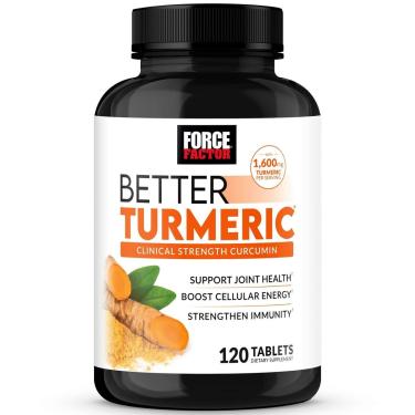 Imagem de Suplemento Force Factor Bette de Cúrcuma 1600 mg-Unissex