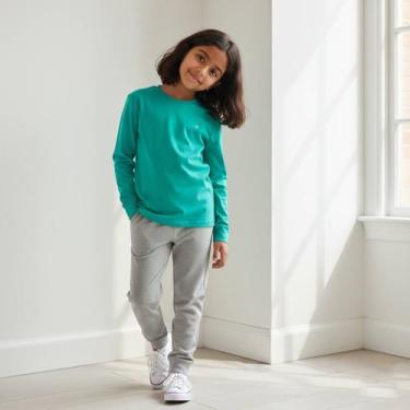 Imagem de Camisa Térmica Infantil Proteção Solar UV 50 Segunda Pele Praia Piscin