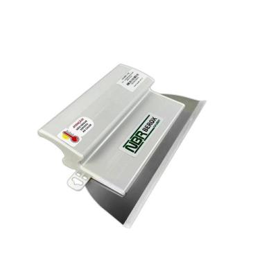 Imagem de Desempenadeira NBR Berox Nauber Aco Inox 0,35mm Cabo Ergonômico Textur