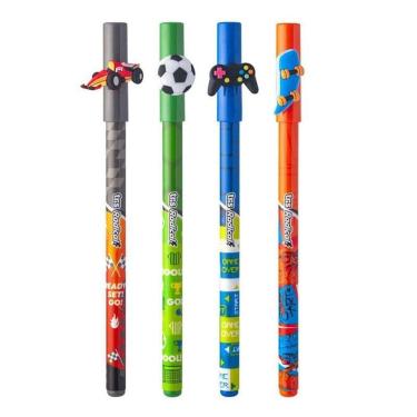 Imagem de Caneta Esferográfica Radical 1.0mm 4 Unidades - Tris