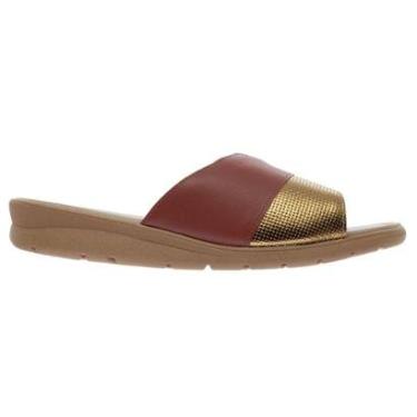 Imagem de Tamanco Anabela Feminina Usaflex AC2311006 Bronze-Feminino