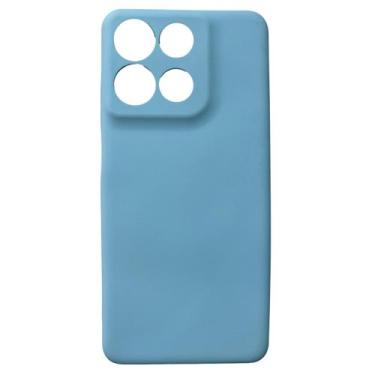 Imagem de Capa Capinha Case Compativel Para Motorola Moto G56 - Generica, Azul-c