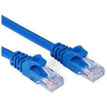 Imagem de Cabo de rede lan cat 6 montado crimpado rj45 com 30 metros internet al