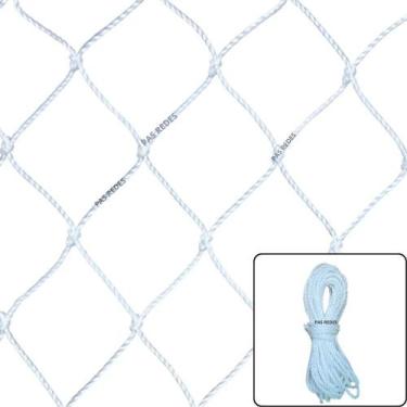 Imagem de Rede Tela De Proteção Para Janelas Gatos 1,5m  3m + Cor Bra - Congratu