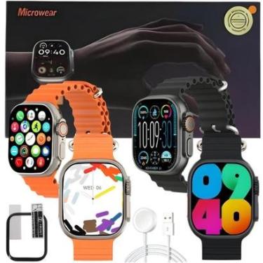 Imagem de Smart Watch U9s Ultra 49mm Serie 9 Relogio Original Bluetooth Android IOS Gps Nfc Lançamento 2024-Unissex