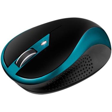 Imagem de Mouse Óptico Movitec sem fio OMW-02, Preto e Azul