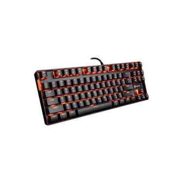 Imagem de Teclado Gamer Mecânico Outemu Blue Vulcan Led OEX Game