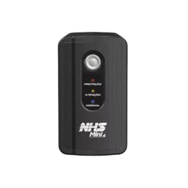 Imagem de Nobreak Nhs Mini 4 600Va Com 1 Bateria Selada 7 Ah/ Entrada