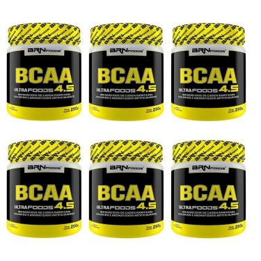 Imagem de Kit 6x BCAA Ultra 250g – BRN Foods-Unissex