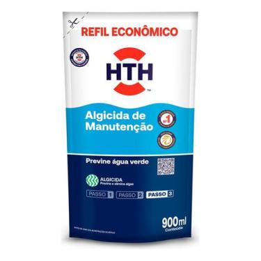 Imagem de HTH Algicida Manutenção Previne Água Verde 900ml