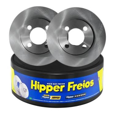 Imagem de Par Disco Dianteiro Freio Chery Face/s18 Ventilado - KIT