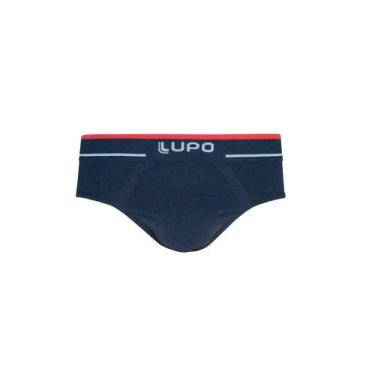 Imagem de Cueca Slip Lupo 00624-003 Sem Costura, P, Cinza