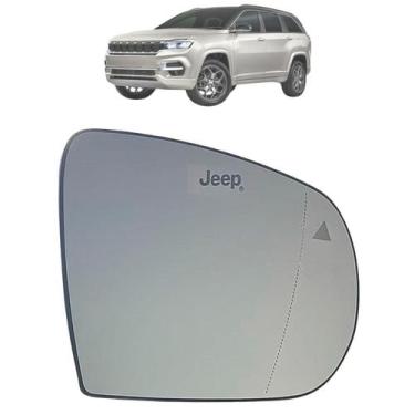 Imagem de Espelho Lente Retrovisor Com Sensor Commader 2022 2023 Original - META