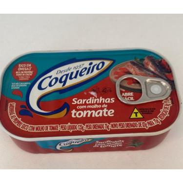Imagem de Sardinha com molho de tomate 75g - MERCADINHO CARIRI