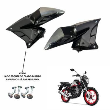 Imagem de Aba do Tanque Cg Titan 160 2022 + Complementos - Sportive, PRETA 2023