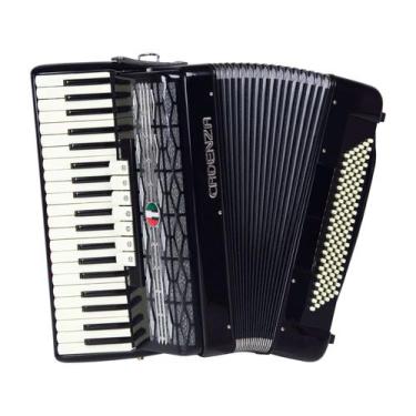Imagem de Acordeon 41 Teclas 120 Baixos CD120/41 BK - Cadenza