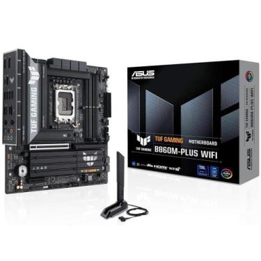 Imagem de Placa Mãe ASUS TUF GAMING B860M-PLUS WIFI, Intel LGA 1851, mATX, DDR5,