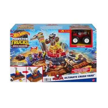 Imagem de Hot Wheels Monster Trucks Arena Bone Shaker  Mattel