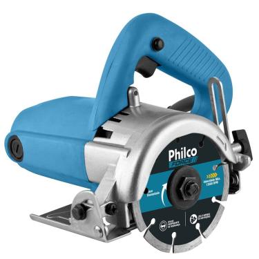 Imagem de Serra Mármore PMS01 1500W 13000 RPM 110V para Corte de Granito e Pedra Philco