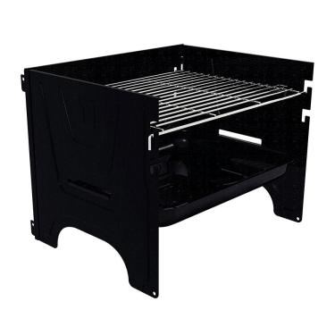 Imagem de Churrasqueira Portátil a Carvão Desmontável Churrasquinho 41x32 para Uso Externo Tramontina TCP-380