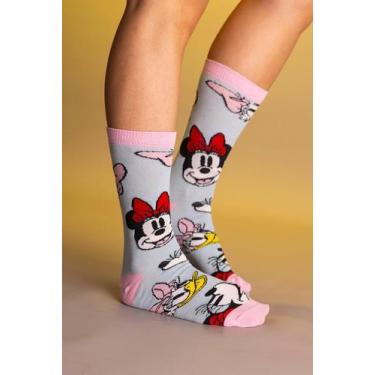 Imagem de Meia Par Disney Minnie e Margarida - BANDUP, Unico, Única