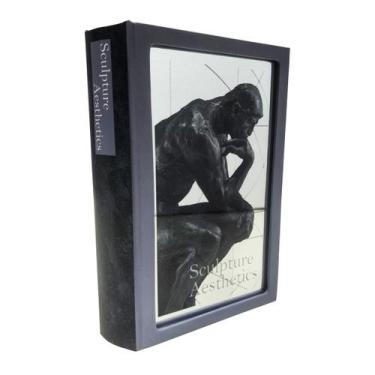 Imagem de Caixa livro Wissen em MDF e vidro 26x17x5cm -L Hermitage - L'Hermitage