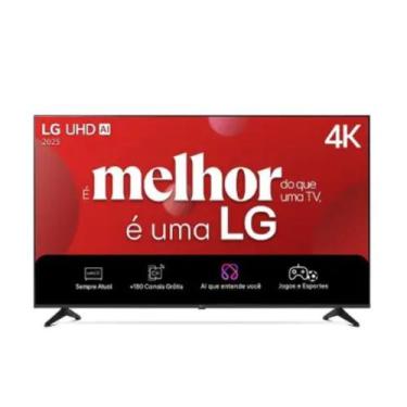Imagem de A Smart TV LG 55 polegadas 55UA7500PSA Processador 7 Ai Ger8 4k Super 