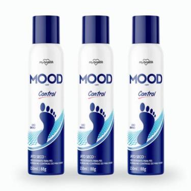Imagem de Kit 3 Desodorante Para Pés Spray Mood 150ml My Place