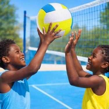 Imagem de Bola Vôlei Treinos Jogos Praia Quadra Esporte Brinquedo Atividade Físi