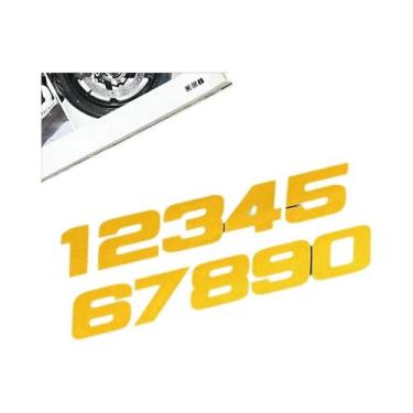 Imagem de Adesivos Decorativos DIY Para Capacete De Scooter Elétrica E Moto - Nú