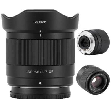 Imagem de Lente VILTROX 56 mm f/1.7 com montagem Fuji X e autofoco