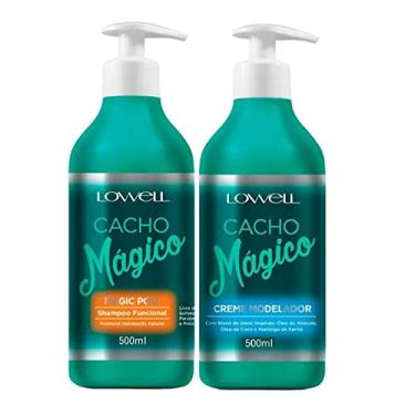 Imagem de Kit Shampoo e Creme Modelador Lowell Cacho Mágico Grande