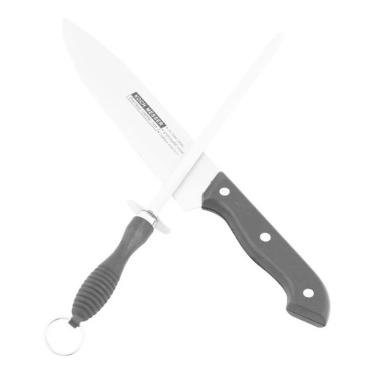 Imagem de Kit Churrasco 2 Peças Faca E Chaira Amolador Koch Messer