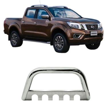 Imagem de Para-Choque de Impulsão Frontier 2017 em Diante Com Protetor Cromado