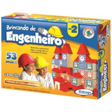 Imagem de Brincando De Engenheiro 53 Peças