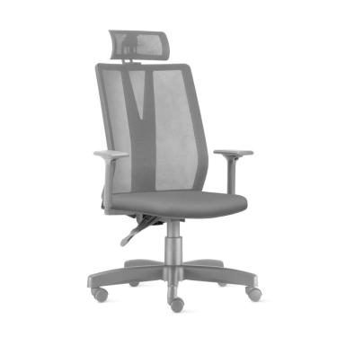 Imagem de Cadeira Em Tela Com Apoio De Cadeça Linha Trento Preto