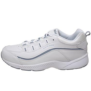 Imagem de Easy Spirit, pentru femei, din piele regine, cu șireturi joase, alb, mărime 10.0