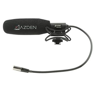 Imagem de Azden Microfone de espingarda compacto profissional SGM-250MX com saída Mini XLR
