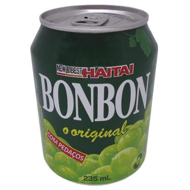 Imagem de Suco De Uva Verde Com Pedaços Bonbon - Haitai 238Ml