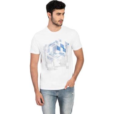 Imagem de Camiseta Aramis Cubo Mágico V23 Branco Masculino