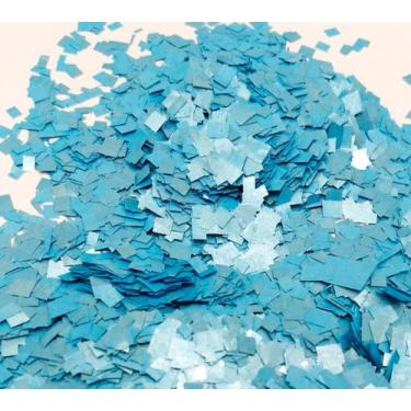 Imagem de Confete Mini Picadinho Azul Claro Para Balões E Topo De Bolo 50G - Est
