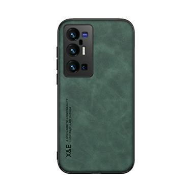 Imagem de Kepuch Silklike Capa para Vivo X70 Pro+ - Case Placa de Metal Embutida para Vivo X70 Pro+ - Verde