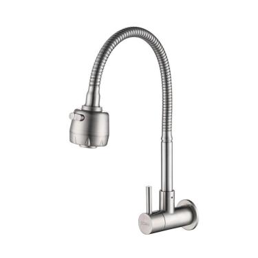 Imagem de Torneira Gourmet Cozinha Inox Gir Parede Longa NOX05 Doan