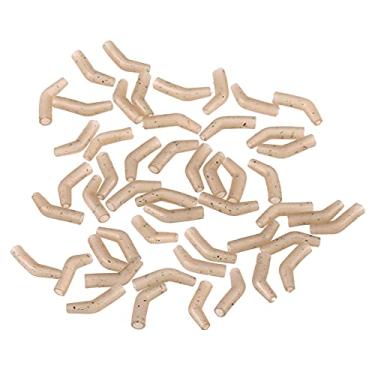 Imagem de Tingpai 30/50/100 Linha de Pesca PCS nhador -Ema nhado Gancho Mangas Bent Gancho er Carpa Rig elo Acessório