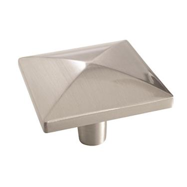 Imagem de (satinnickel, 1) - Extensity 1-1/2 in (38 mm) Length Satin Nickel Cabinet Knob