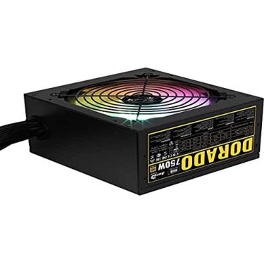 Imagem de Fonte ATX KCAS 750W 80 Plus Gold PFC Ativo AEROCOOL