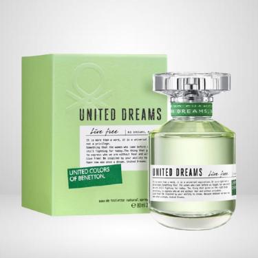 Imagem de Perfume United Dreams Live Free Benetton - Feminino - Eau De Toilette 80Ml 