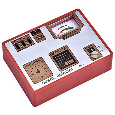 Imagem de Detector de quartzo de máquina de cronometragem de relógio Testador de bateria de relógio, Testador de desmagnetizador de relógio de quartzo, Timegrapher para uso doméstico Relojoeiros com